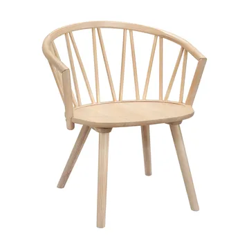Sedia lounge ZigZag - Frassino tinto chiaro - Hans K