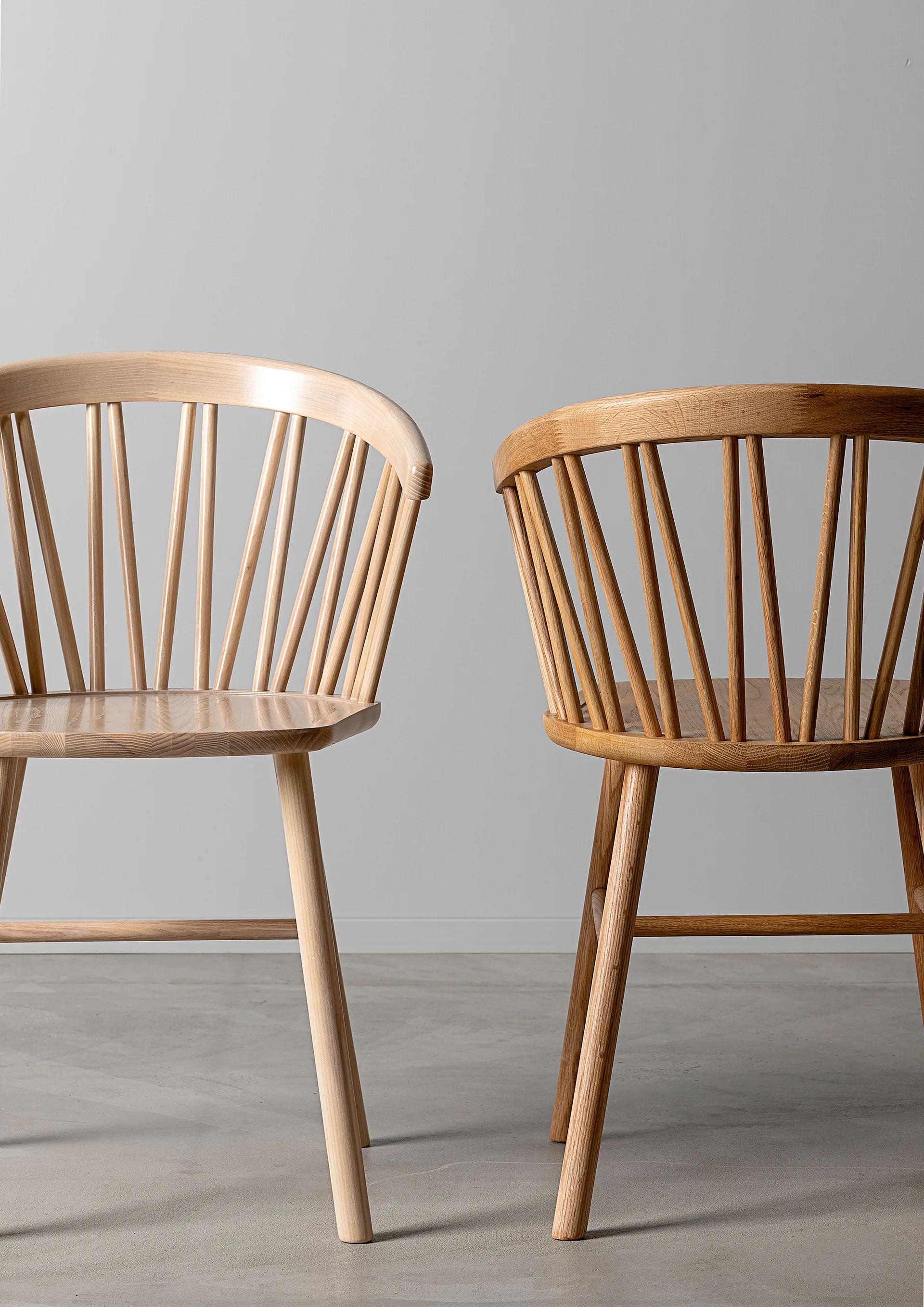Sedia lounge ZigZag, Frassino tinto chiaro Hans K