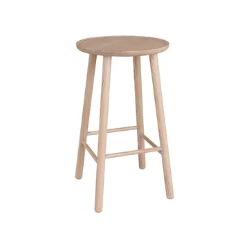 Sgabello da bar 63 cm ZigZag - frassino, chiaro - Hans K