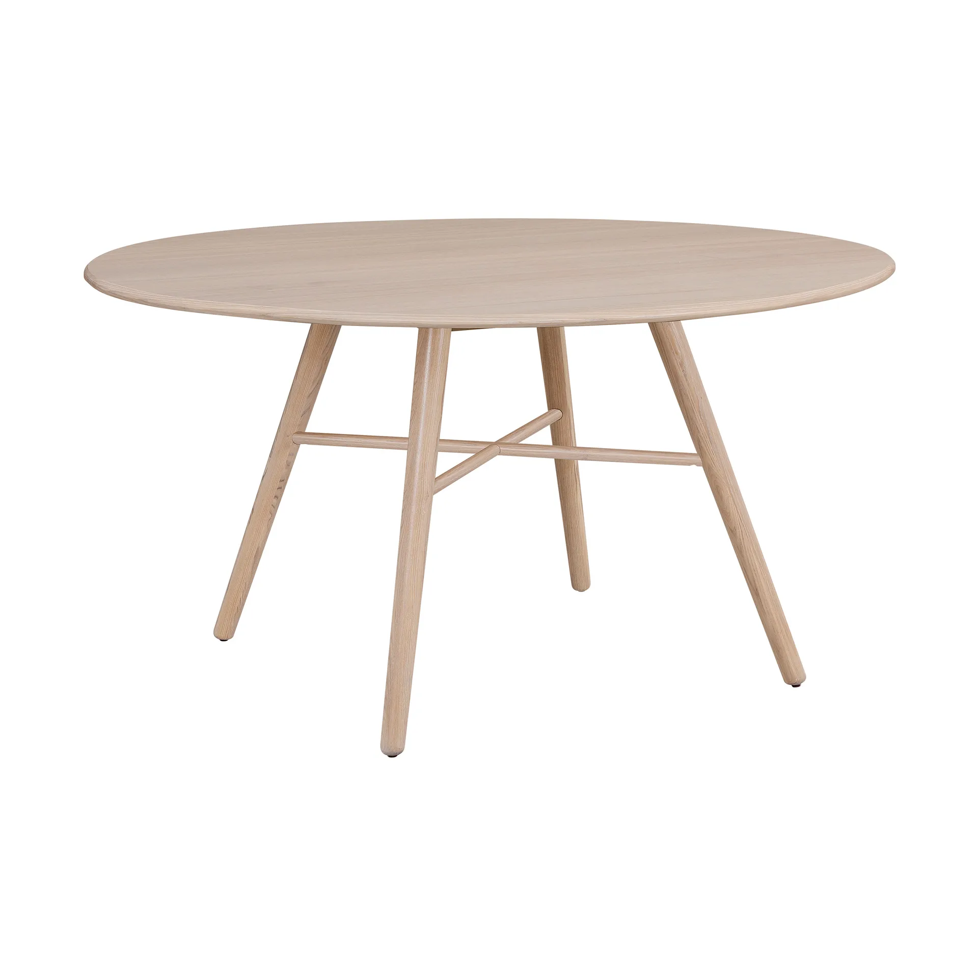 Tavolo San Marco Ø 140 cm, Frassino tinto chiaro Hans K