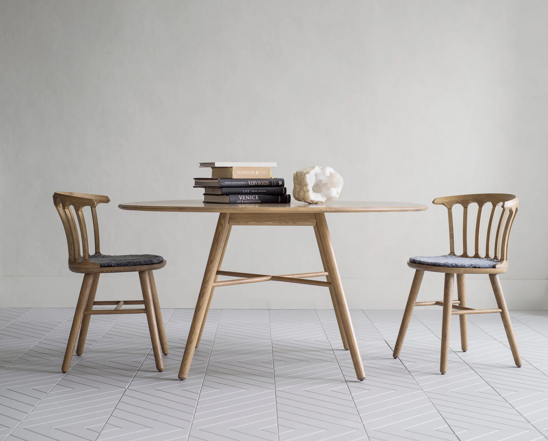 Tavolo San Marco Ø 140 cm, Rovere oliato Hans K