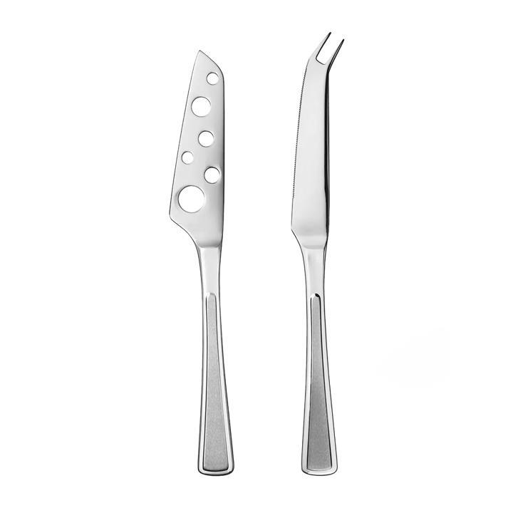 Coltello da formaggio Ramona, 2 pezzi - Acciaio inox - Hardanger Bestikk