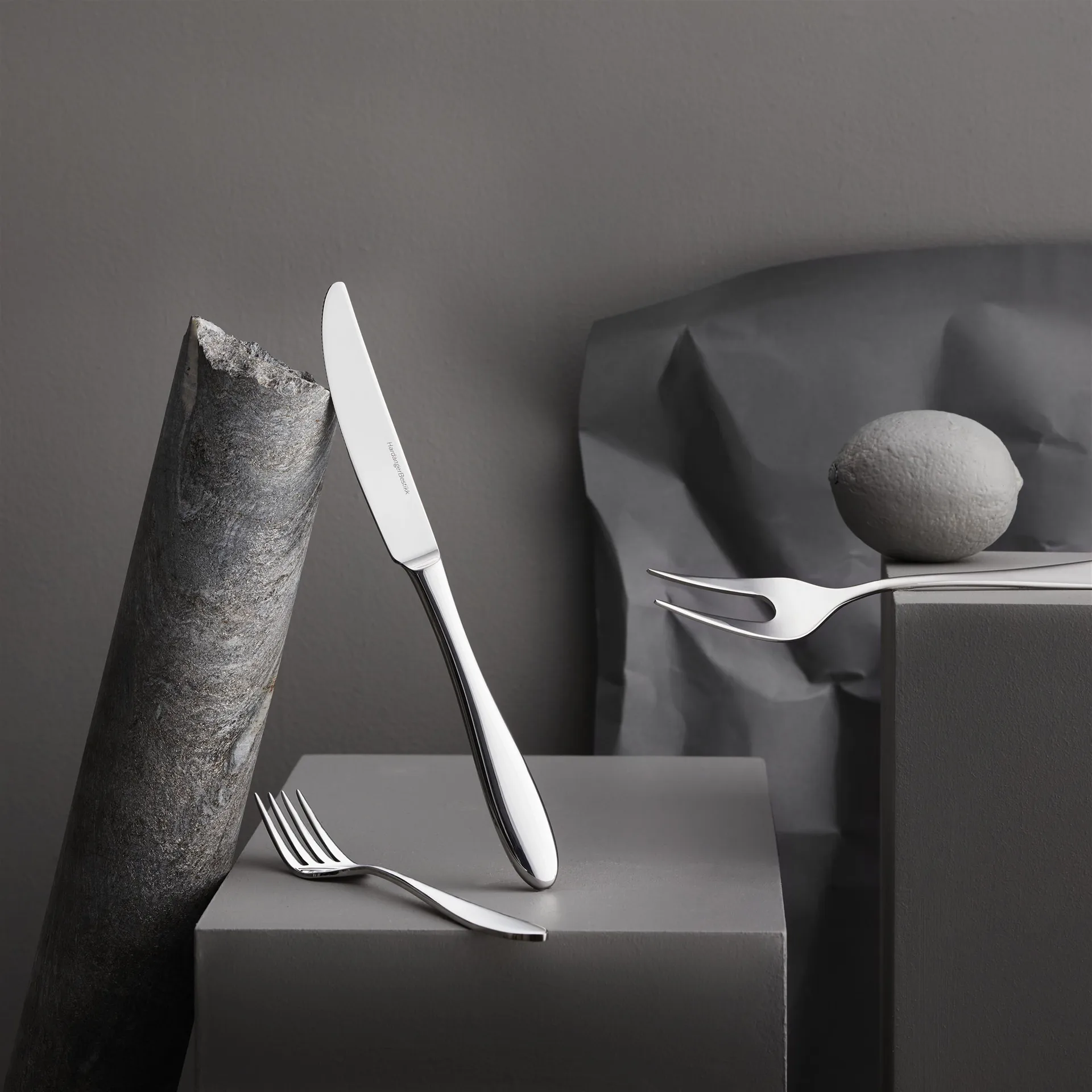 Cucchiaino Fjord , Acciaio inossidabile Hardanger Bestikk