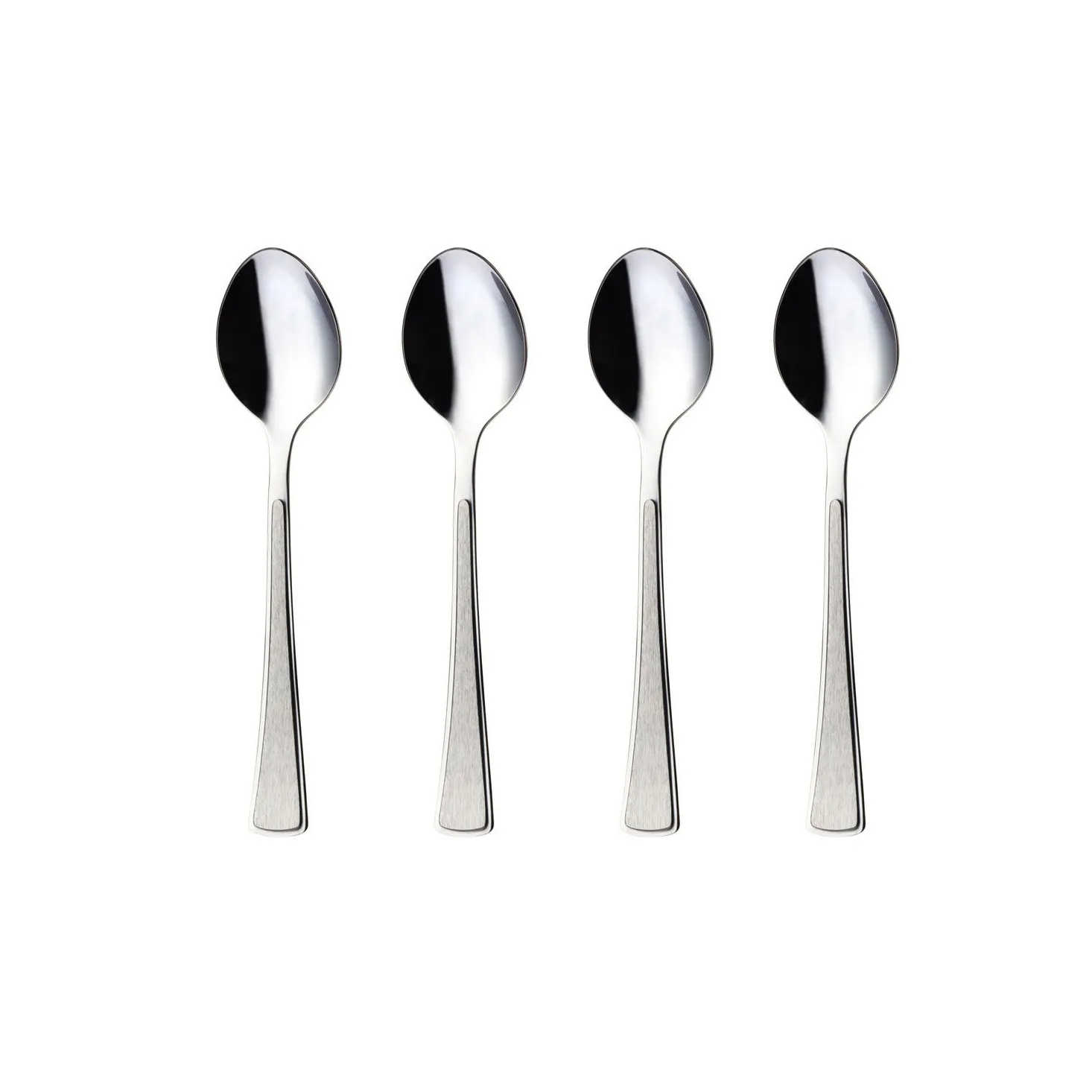 Cucchiaio da dessert Ramona confezione da 4, acciaio inossidabile Hardanger Bestikk