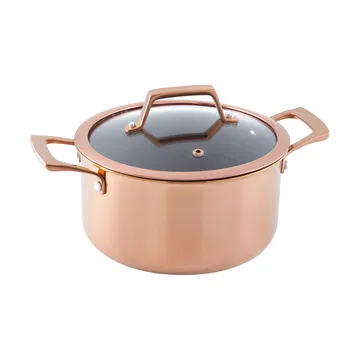 Casseruola con coperchio 3,4 L Hâws Santo con rivestimento ibrido - Rose Gold - Hâws