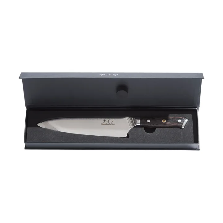 Coltello da cucina 32 cm Damascus By Hâws - Wengè - Hâws