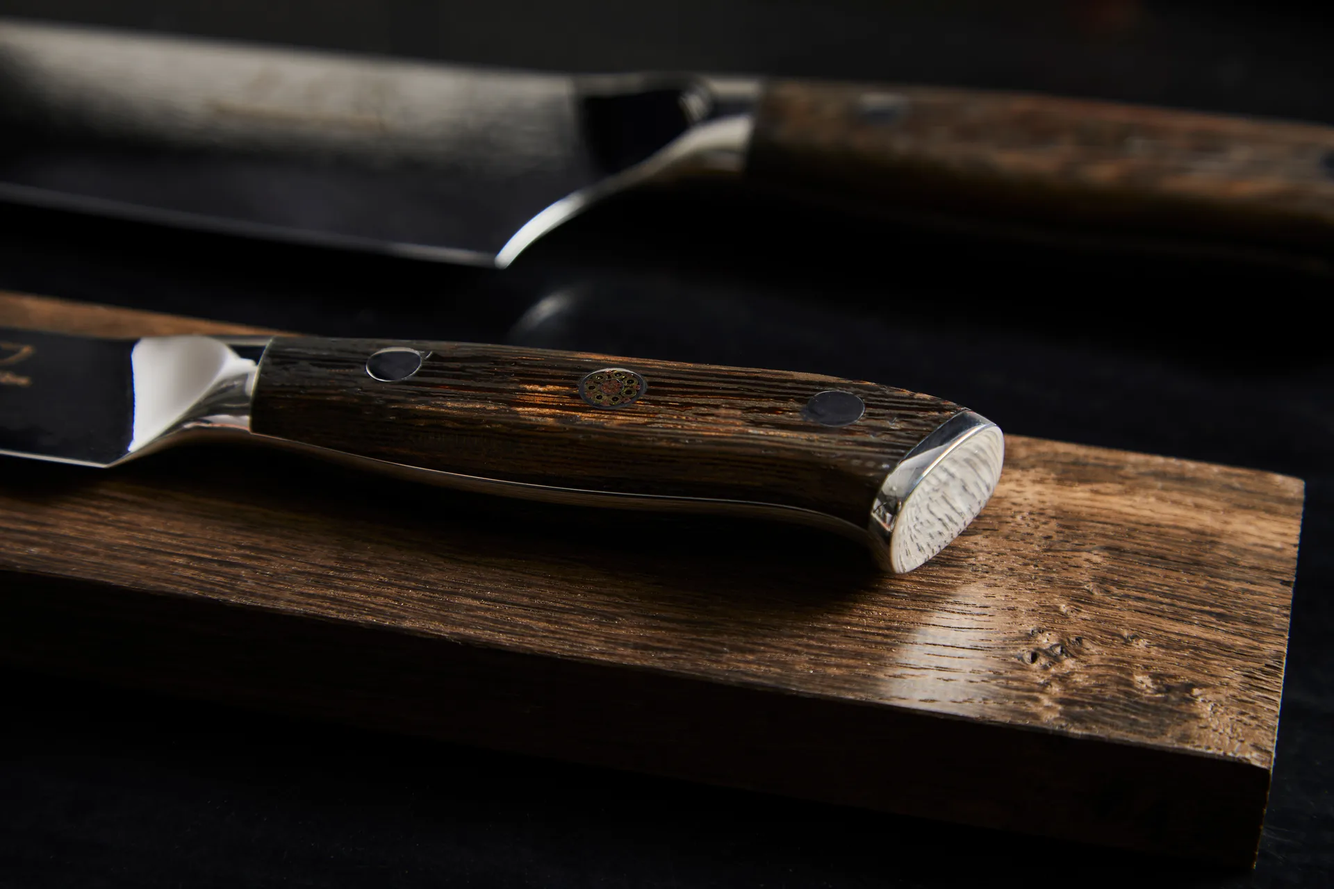 Coltello da cucina 32 cm Damascus By Hâws, Wengè Hâws