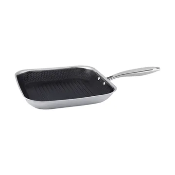 Grill pan con rivestimento ibrido 28 cm Hâws Santo - Argento - Hâws