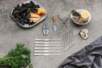 Set da frutti di mare 15 pezzi Laguiole By Hâws - Olivo-acciaio inossidabile - Hâws