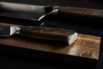 Set di coltelli da cucina e verdura 2 pezzi Damascus By Hâws - Wengé - Hâws