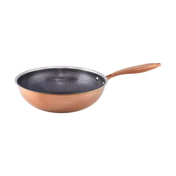 Wok con rivestimento ibrido Ø28 cm Hâws Santo - Rose Gold - Hâws