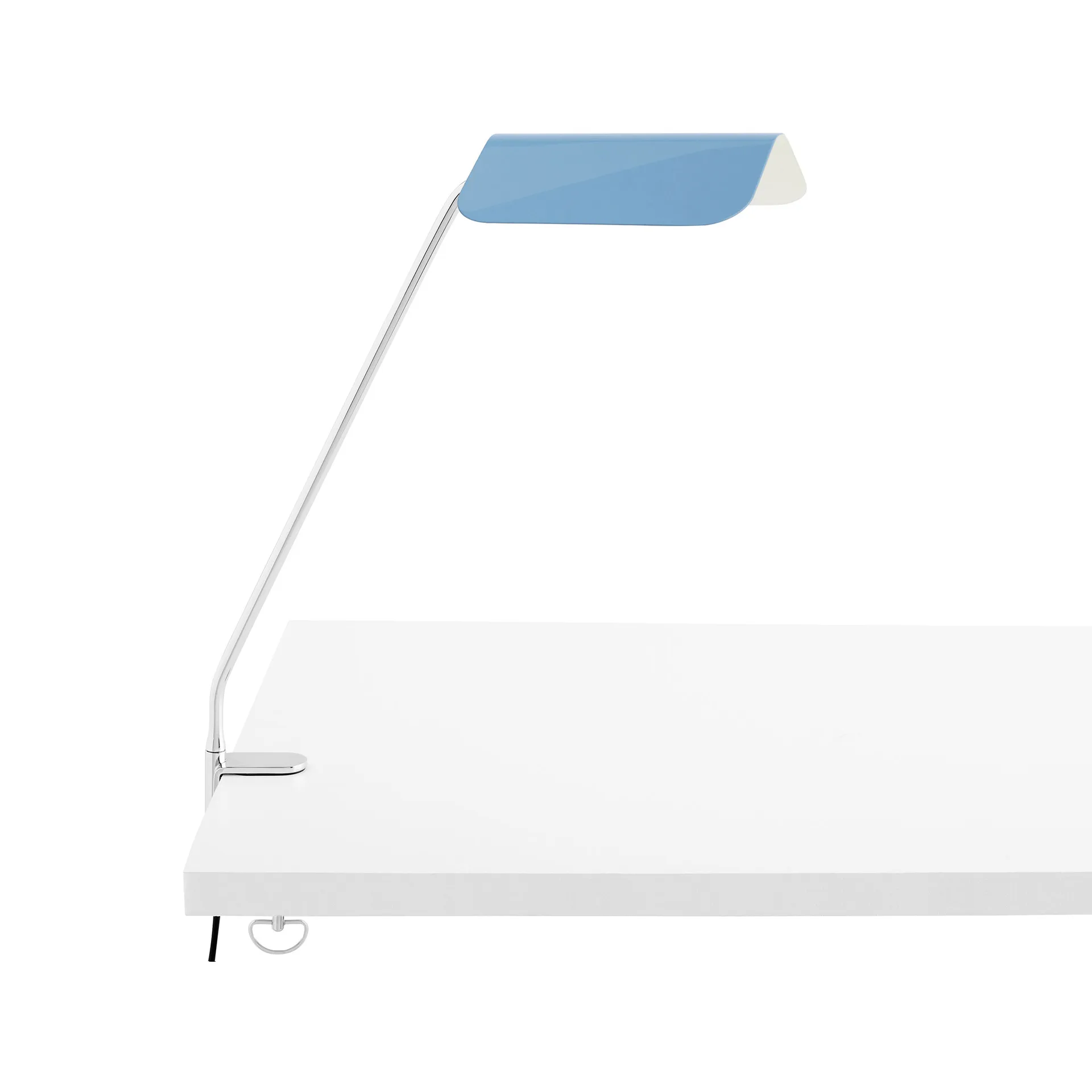 Apex Clip lampada da scrivania, blu pastello HAY