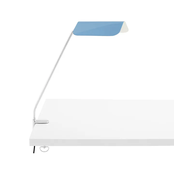 Apex Clip lampada da scrivania - blu pastello - HAY