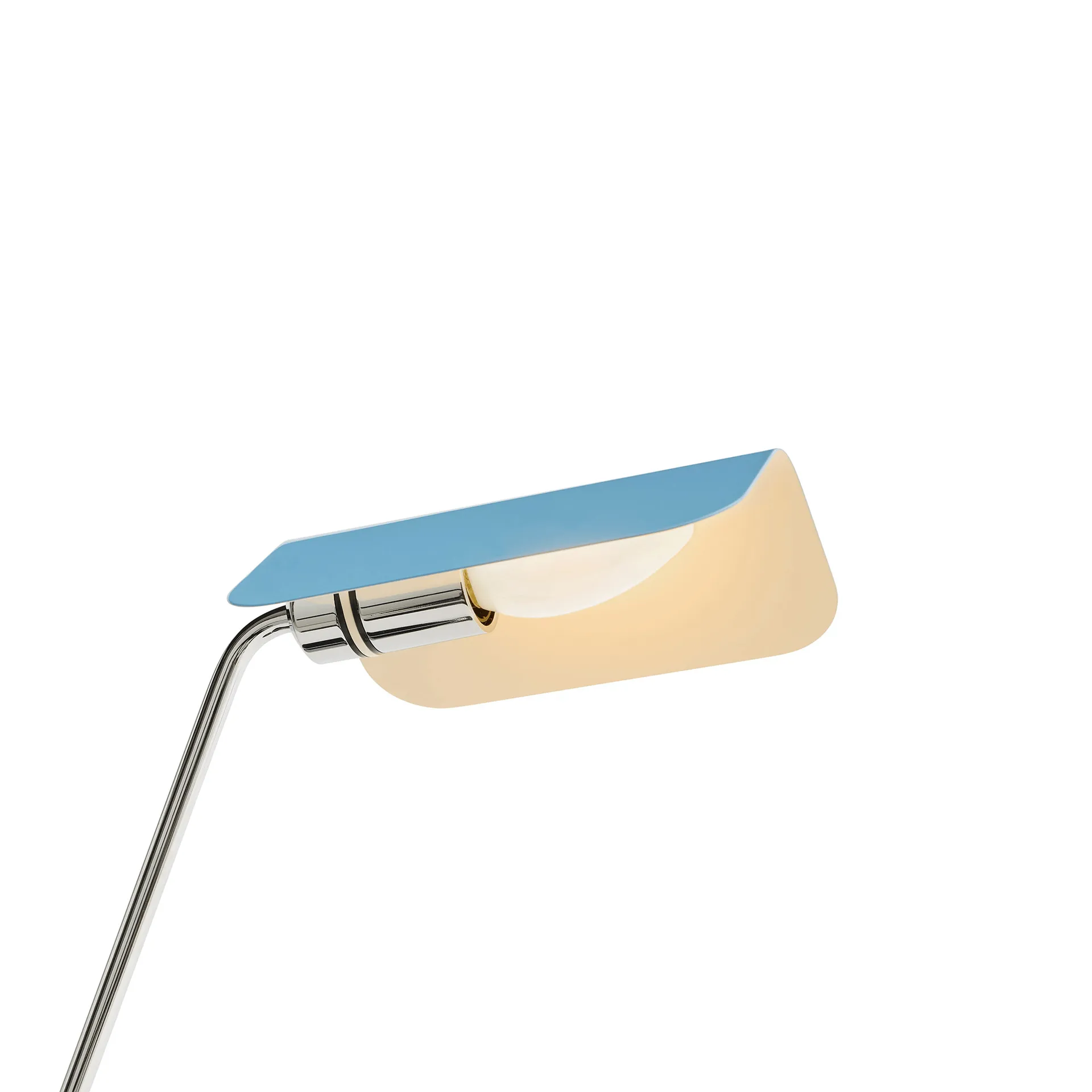 Apex lampada da scrivania, blu pastello HAY