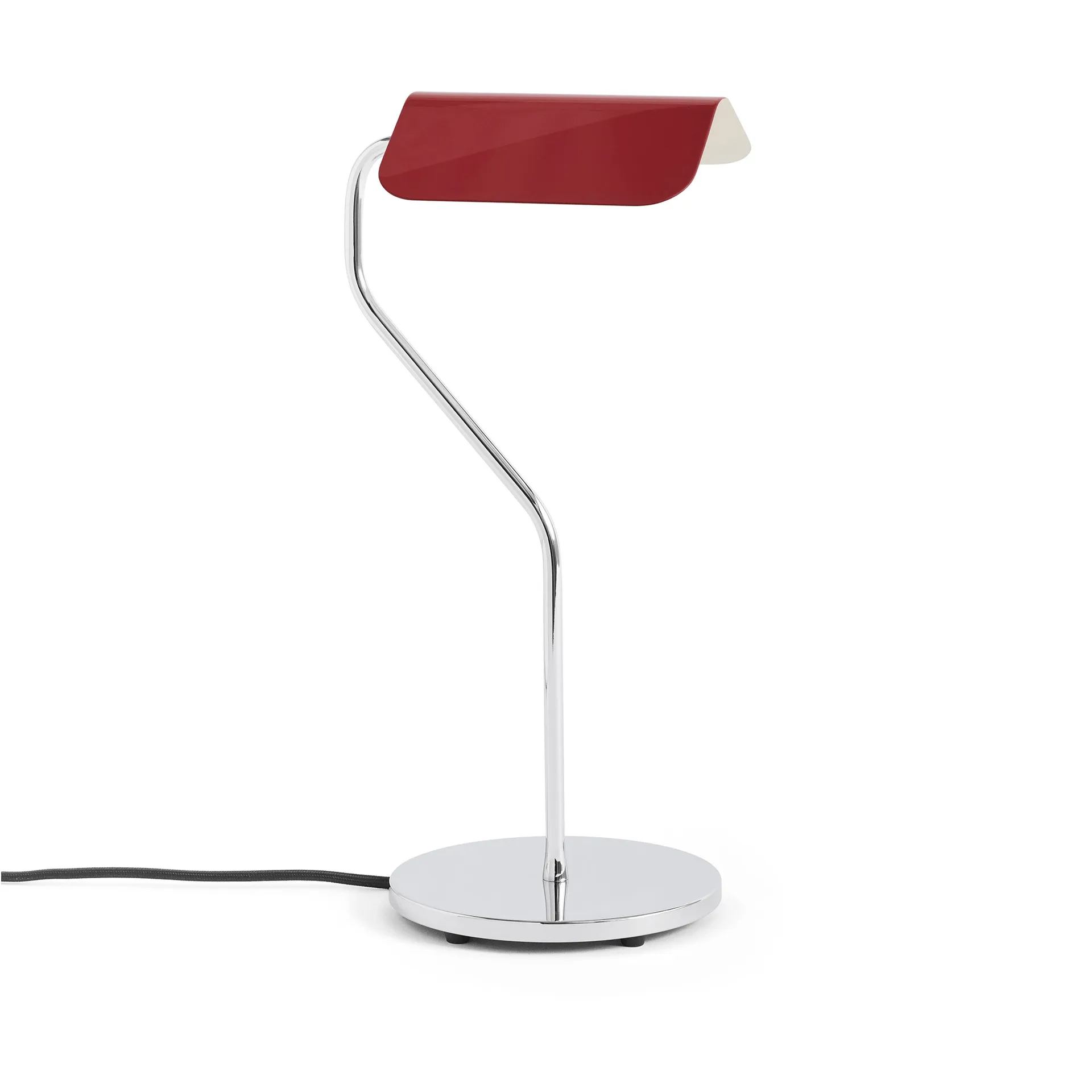 Apex lampada da tavolo, rosso bordeaux HAY