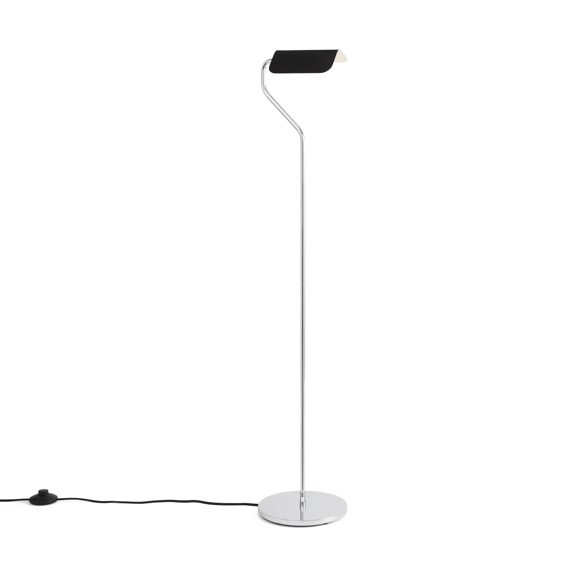 Apex lampada da terra, Iron black HAY