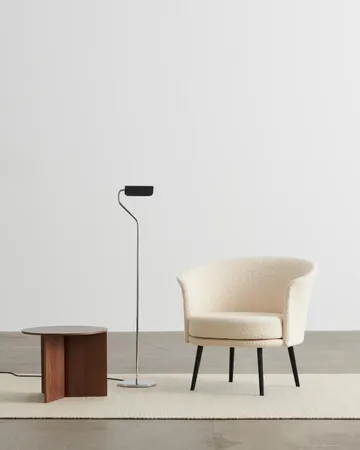 Apex lampada da terra - Iron black - HAY