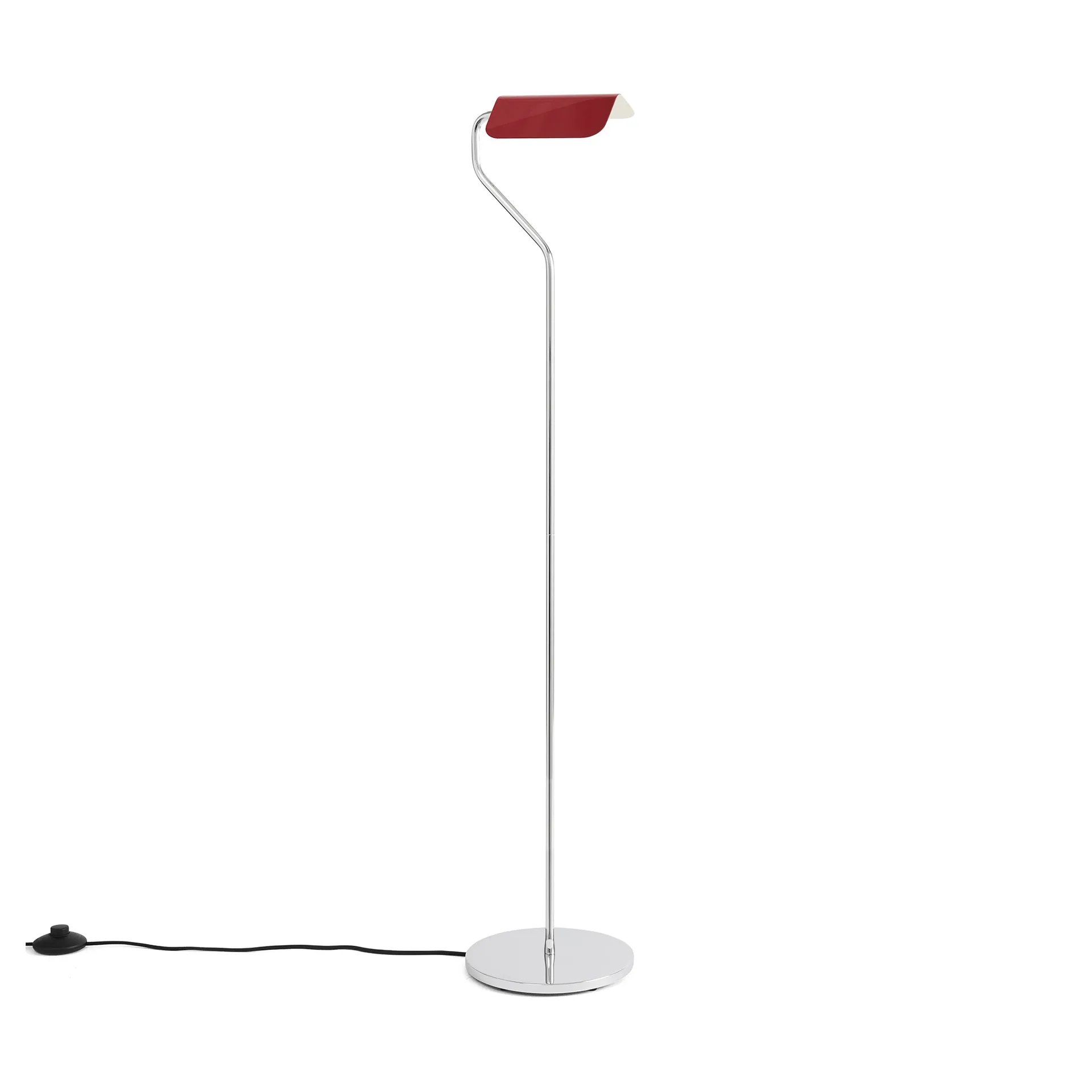 Apex lampada da terra, rosso marrone HAY