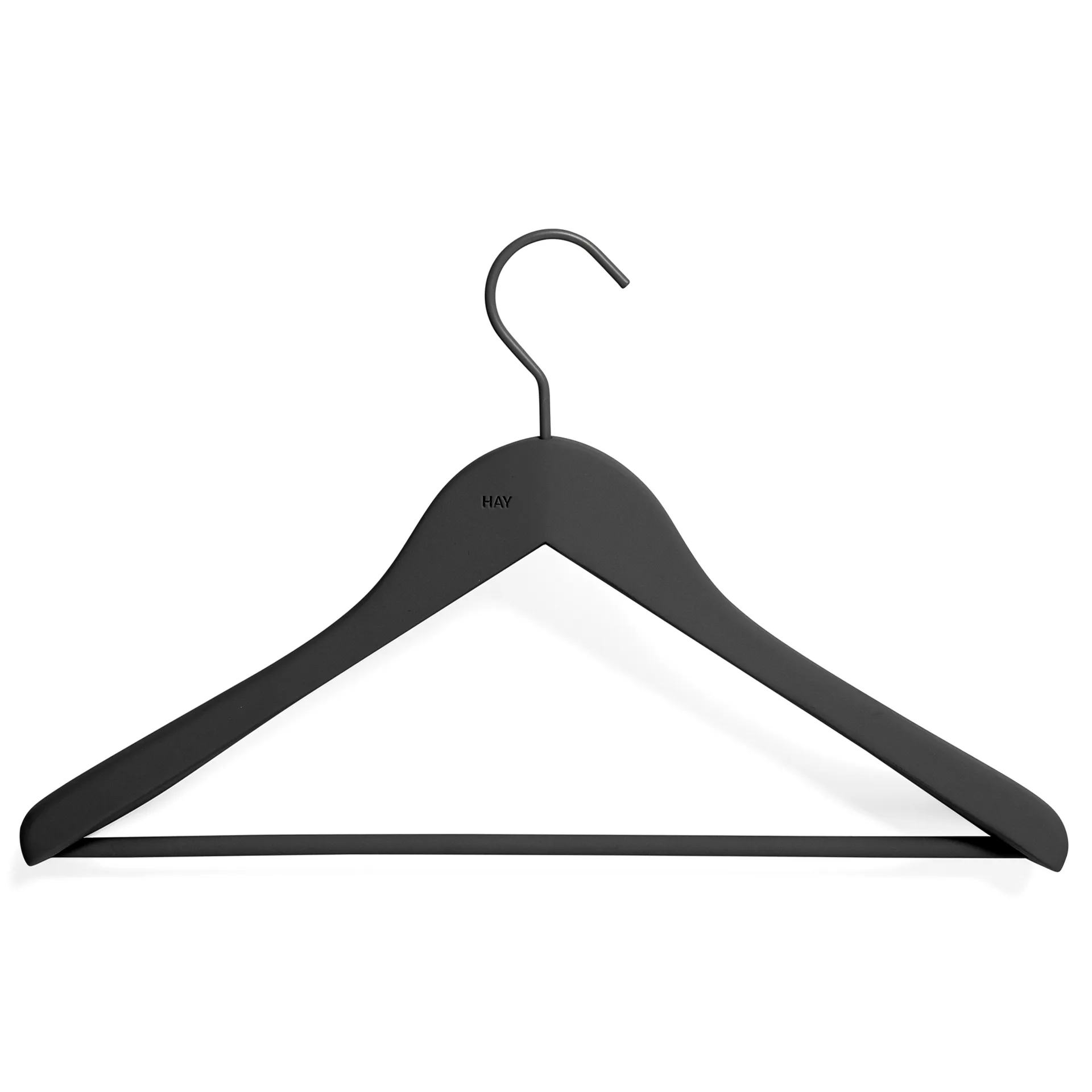 Appendiabiti con asta larga confezione da 4 HAY , Nero HAY