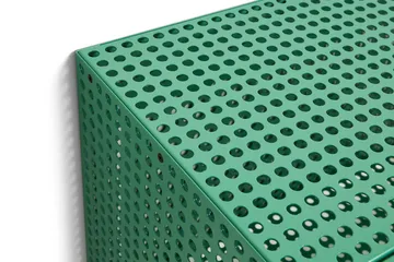 Armadio a muro Perforated Cabinet piccolo - Jade morbido - HAY