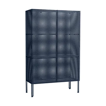 Armadio Perforated Cabinet grande - Steel blue - HAY
