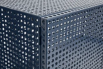 Armadio Perforated Cabinet grande - Steel blue - HAY