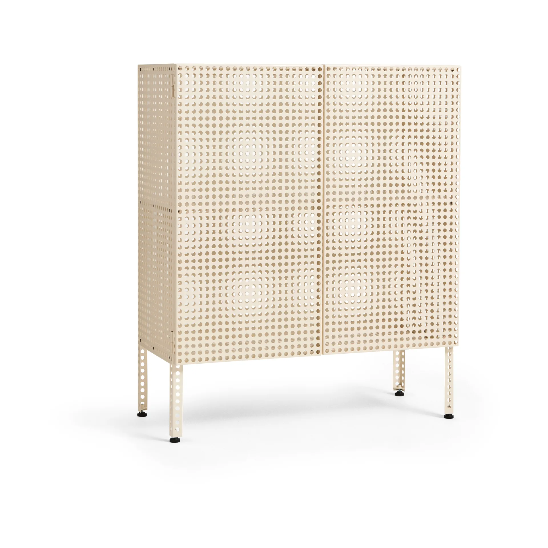 Armadio Perforated Cabinet medio, Smalto d'uovo HAY