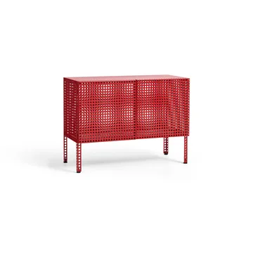 Armadio Perforated Cabinet piccolo - Rosso vino - HAY