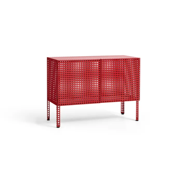 Armadio Perforated Cabinet piccolo - Rosso vino - HAY