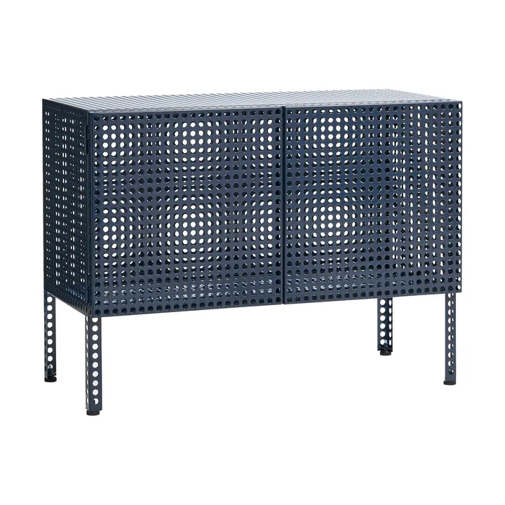 Armadio Perforated Cabinet piccolo - Steel blue - HAY