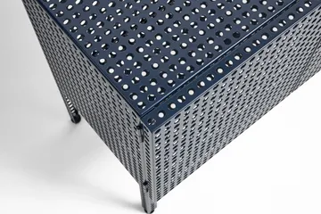 Armadio Perforated Cabinet piccolo - Steel blue - HAY