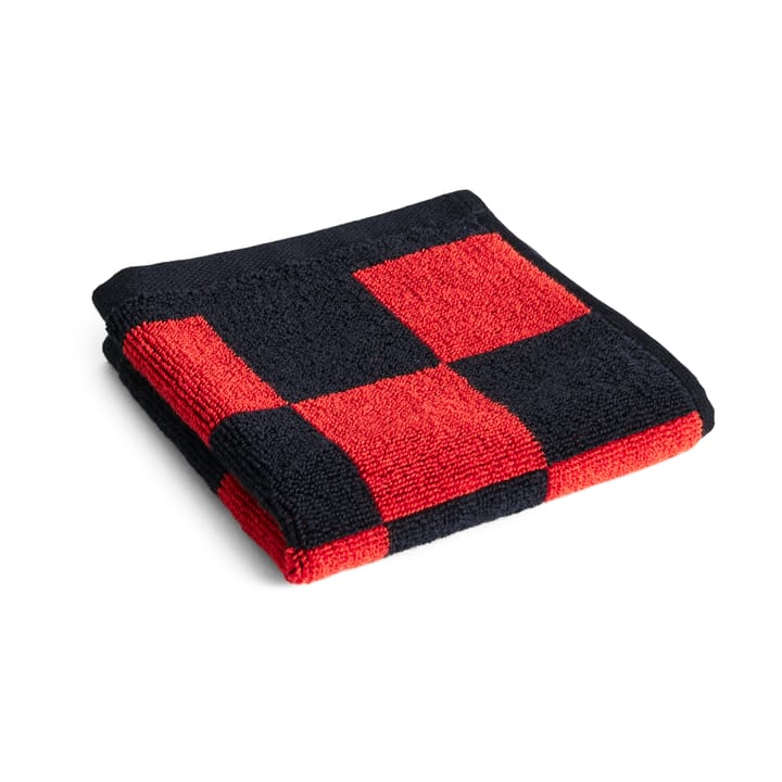 Asciugamano Check 30x30 cm - Poppy red - HAY