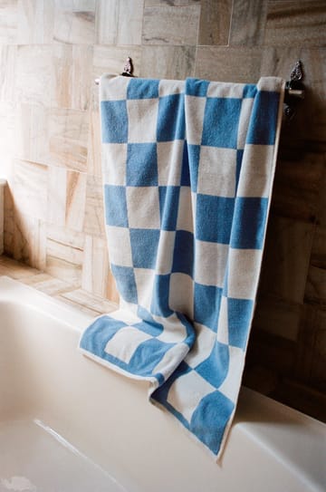 Asciugamano Check 70x136 cm - Blu cielo - HAY