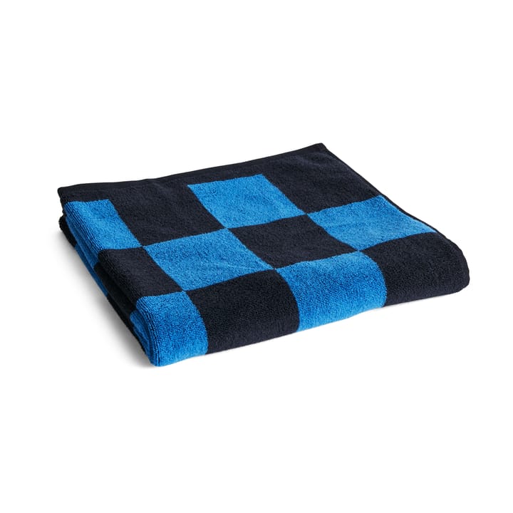 Asciugamano Check 70x136 cm - Blu cobalto - HAY