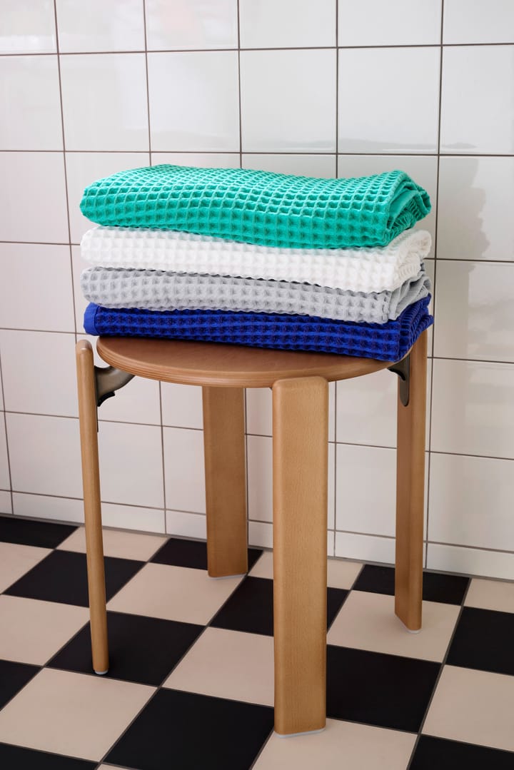 Asciugamano da bagno Waffle 70x140 cm - Emerald green - HAY