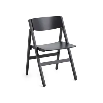 Backflip Chair sedia - Anthracite faggio laccato - HAY