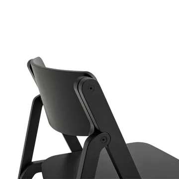 Backflip Chair sedia - Anthracite faggio laccato - HAY