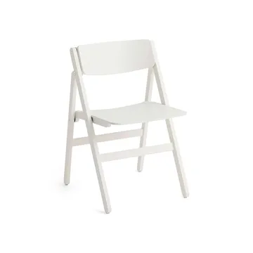 Backflip Chair sedia - Bianco cream verniciato faggio - HAY