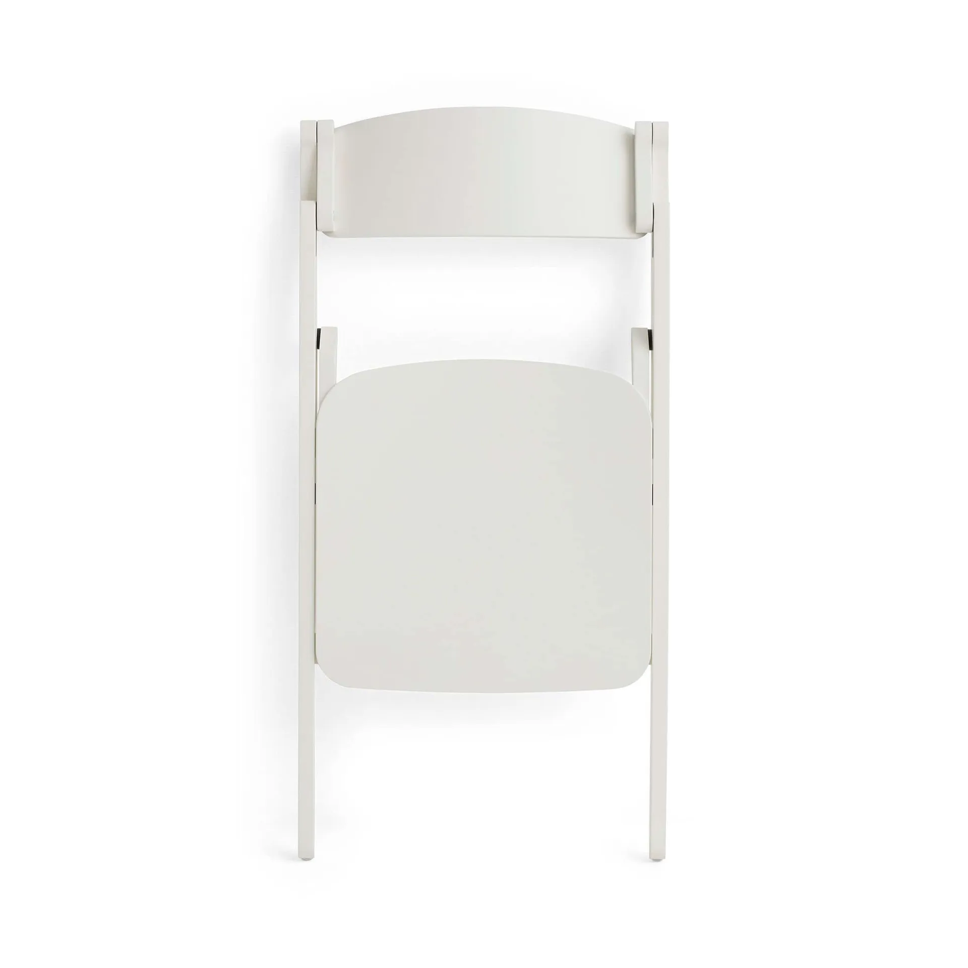 Backflip Chair sedia, Bianco cream verniciato faggio HAY