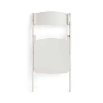 Backflip Chair sedia - Bianco cream verniciato faggio - HAY