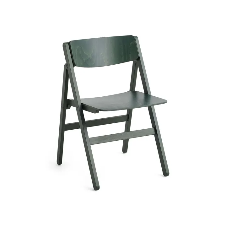 Backflip Chair sedia - Cedar green faggio laccato - HAY
