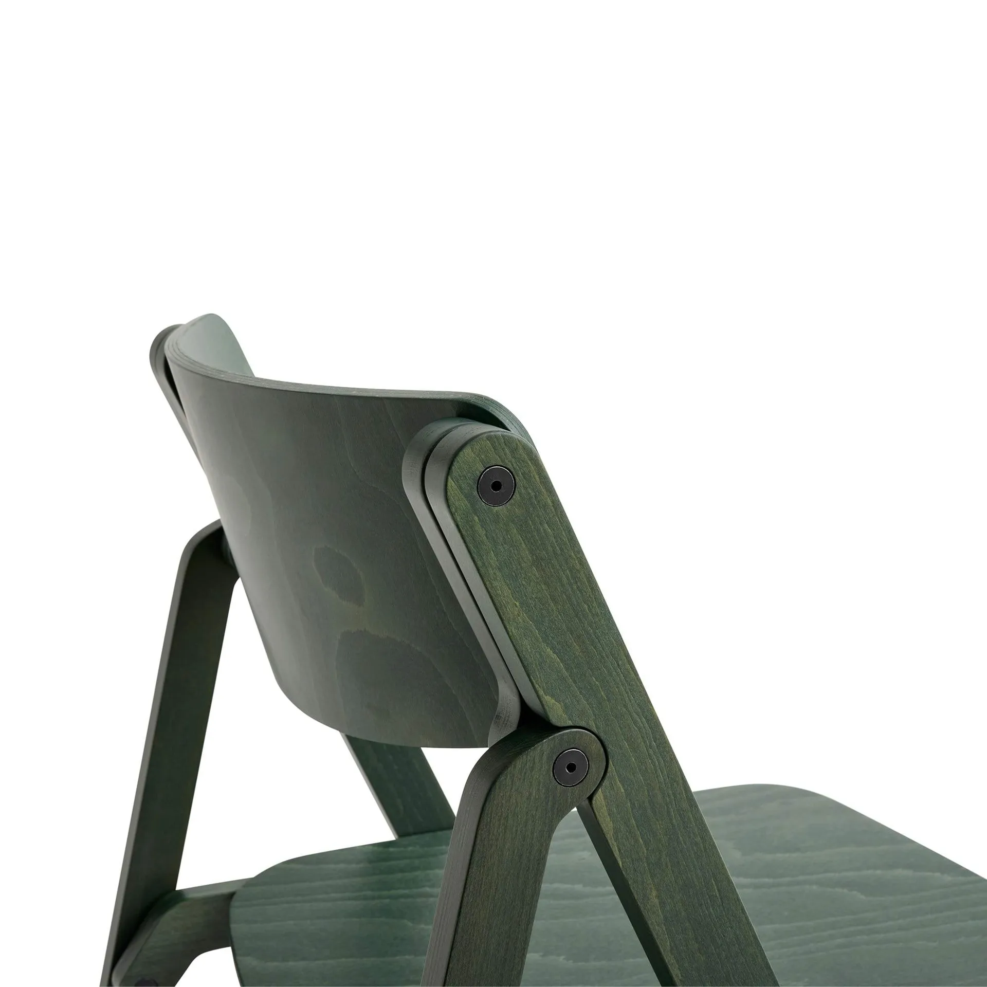 Backflip Chair sedia, Cedar green faggio laccato HAY