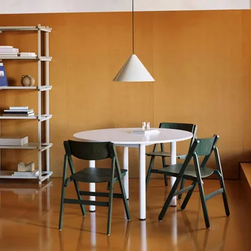 Backflip Chair sedia - Cedar green faggio laccato - HAY