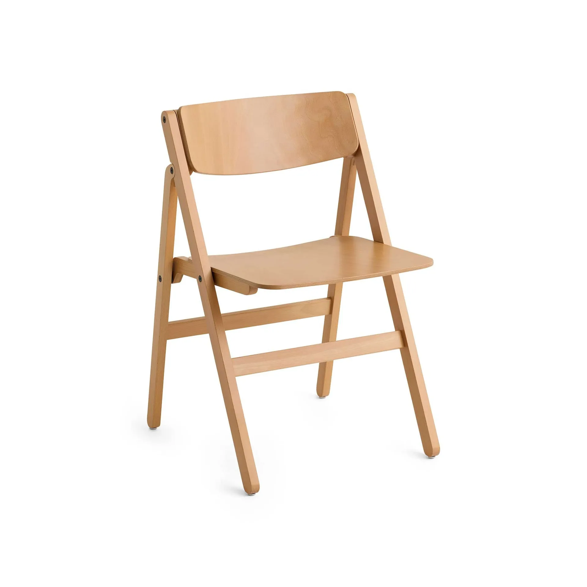Backflip Chair sedia, Golden faggio laccato HAY