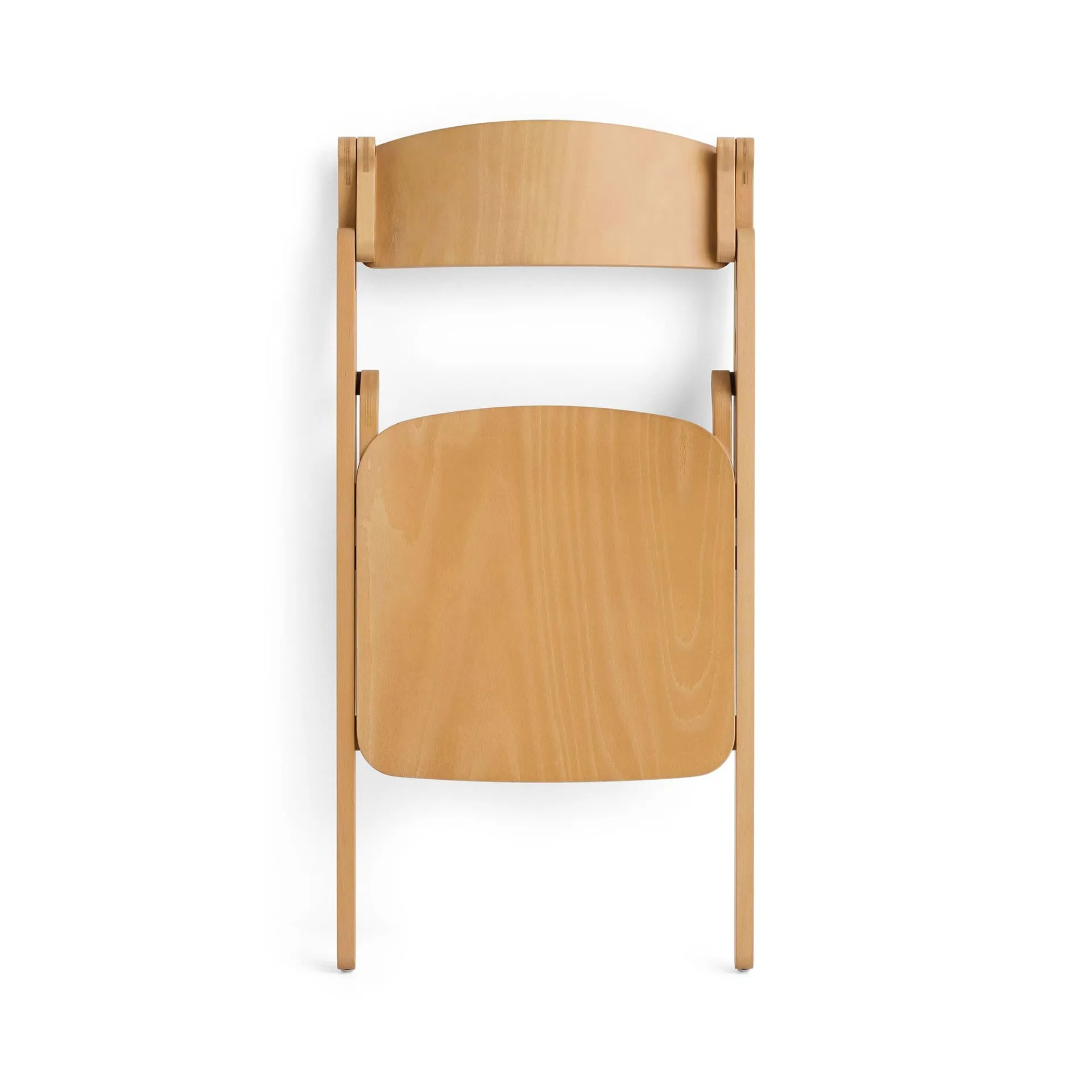 Backflip Chair sedia, Golden faggio laccato HAY