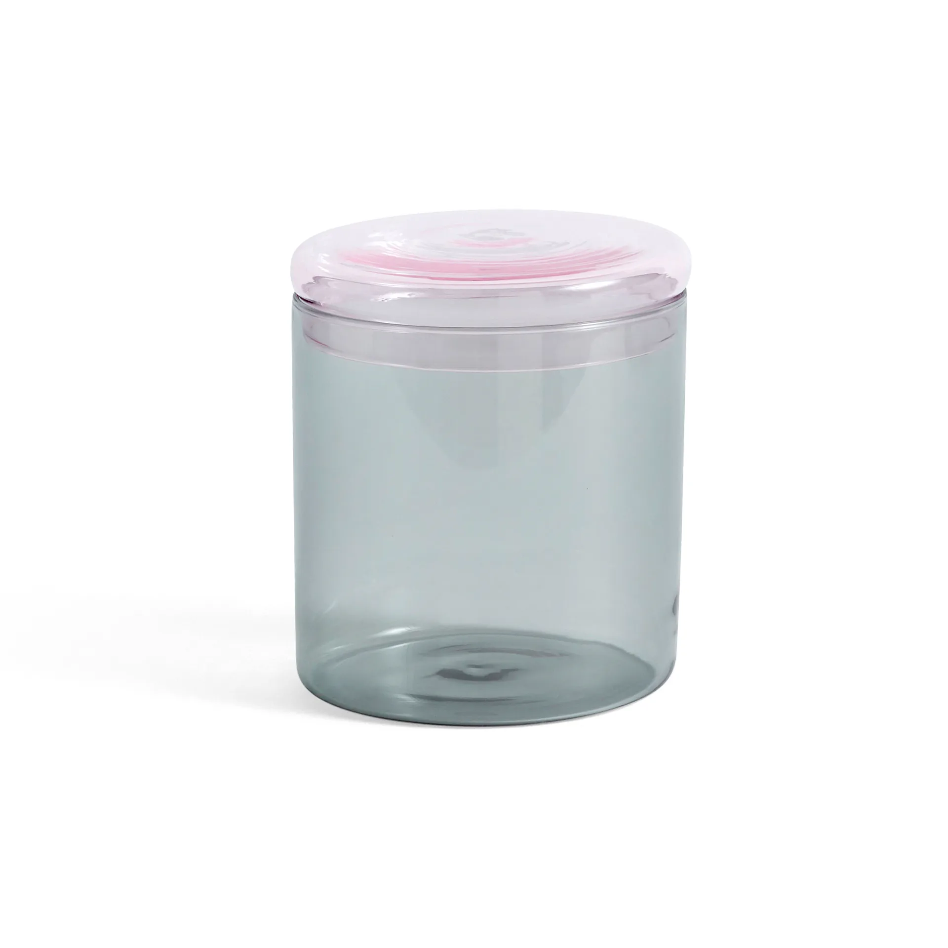 Barattolo in borosilicato vetro L 1 litro, grigio HAY