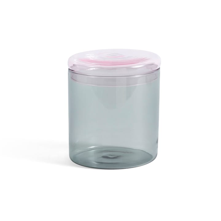 Barattolo in borosilicato vetro L 1 litro, grigio HAY