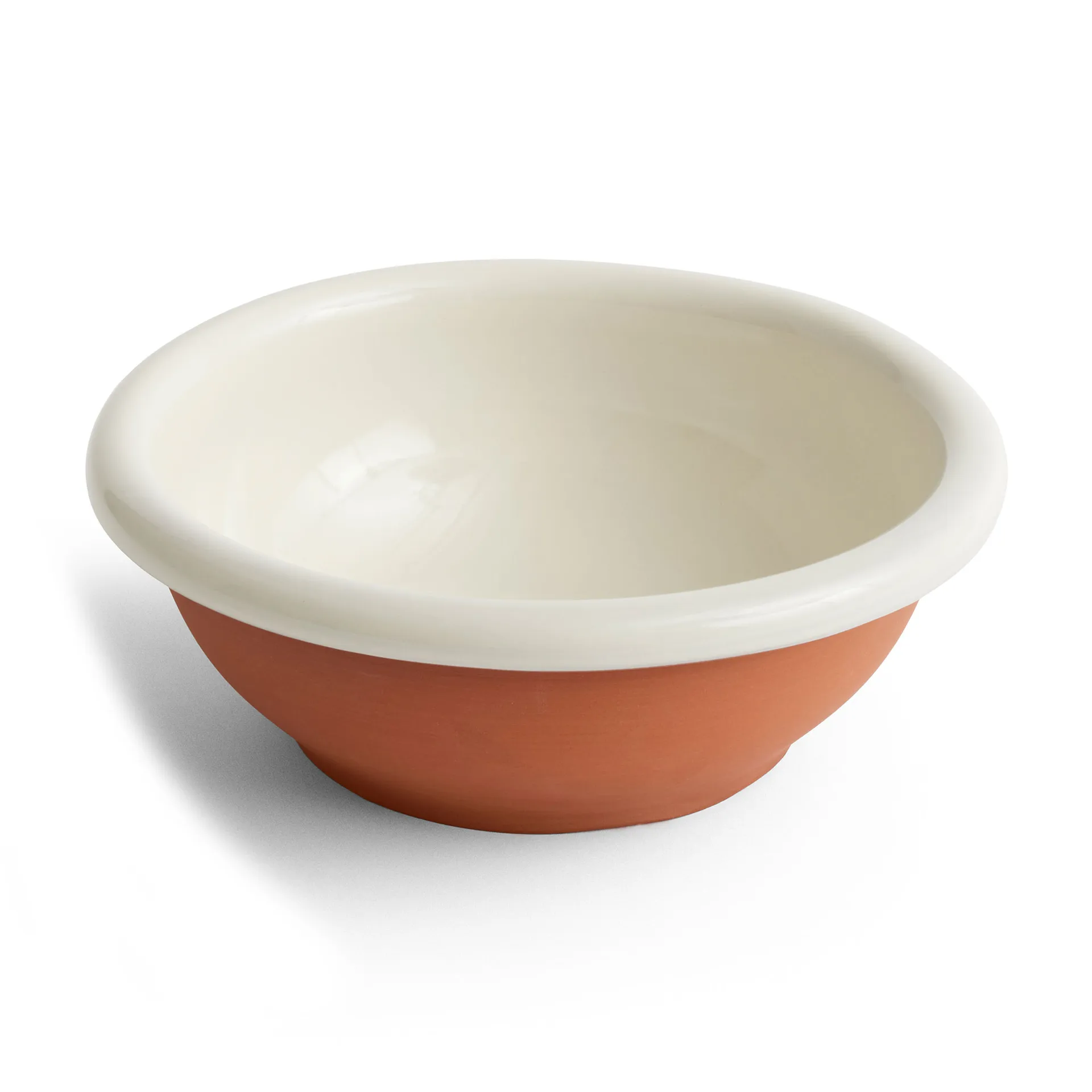 Barro insalatiera grande Ø26 cm, Bianco opaco HAY