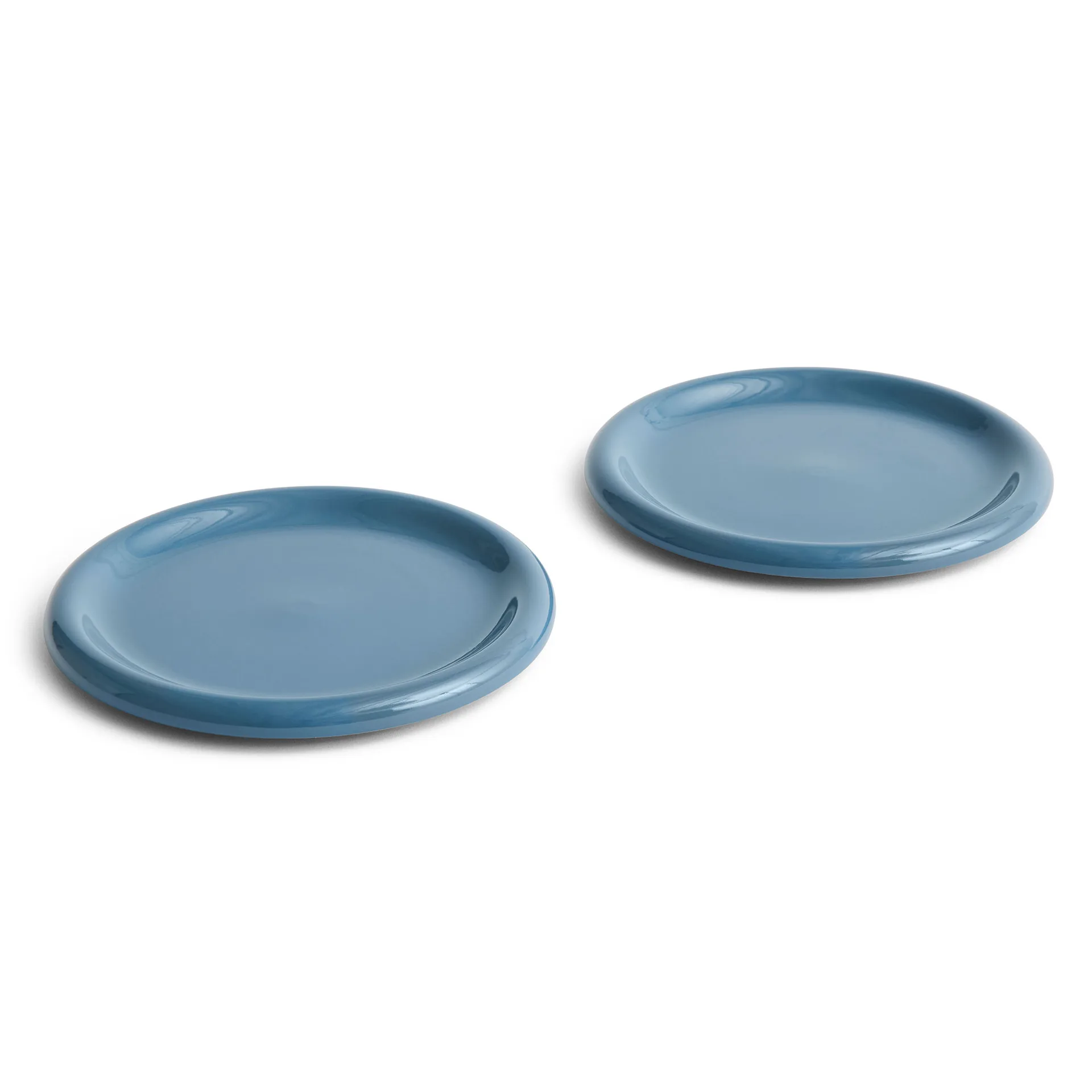 Barro piatto Ø24 cm 2-pack, Blu scuro HAY