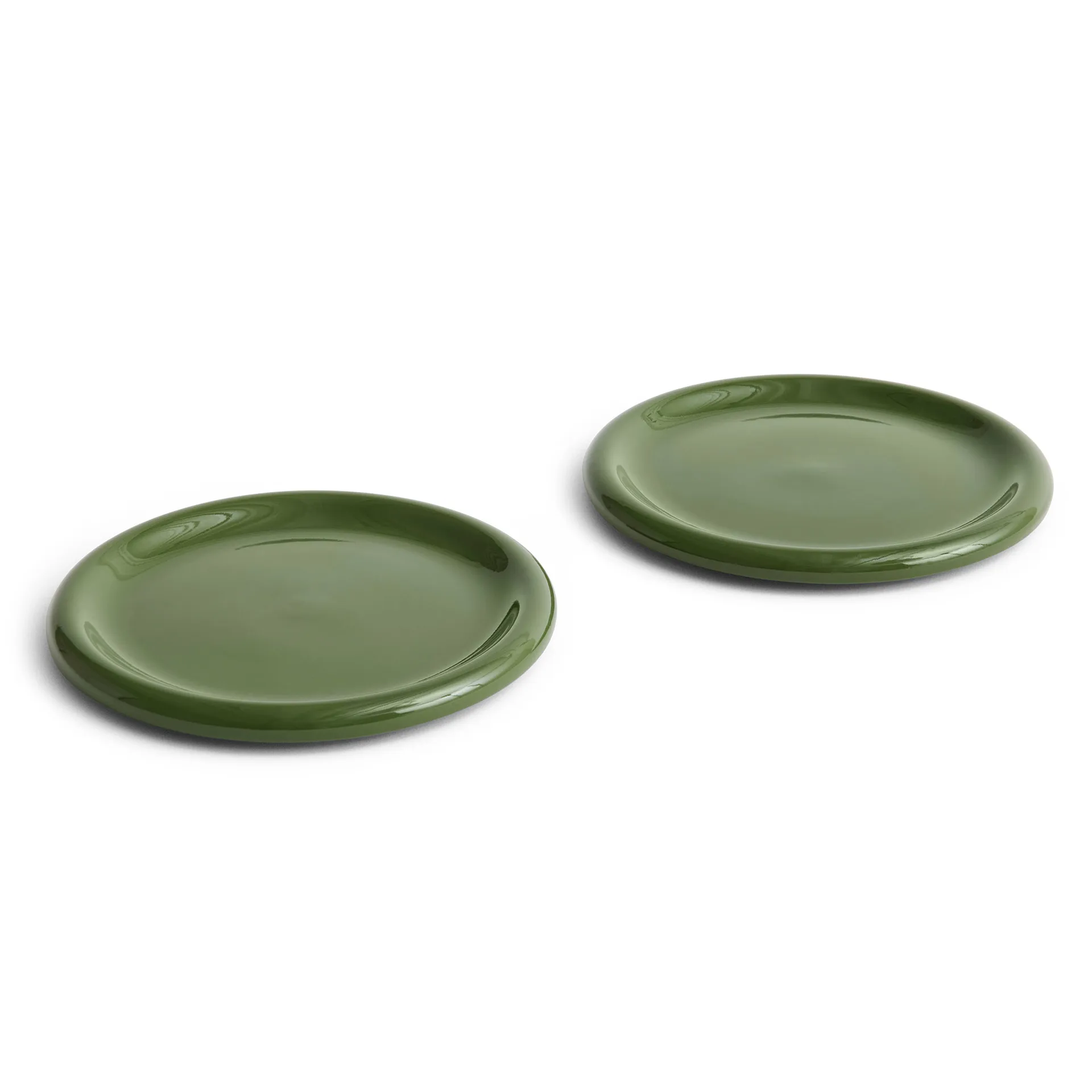 Barro piatto Ø24 cm 2-pack, Verde HAY